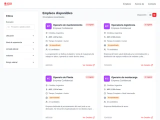 Activos Humanos - Portal de Empleos screenshot preview