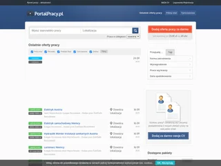 portal pracy - portalpracy.pl screenshot preview