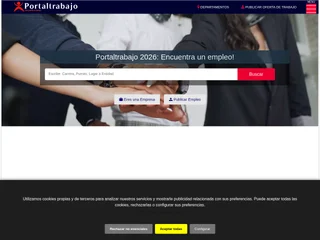 Portaltrabajo platform preview Portaltrabajo platform preview