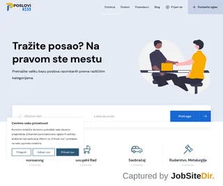 Poslovi365 screenshot preview