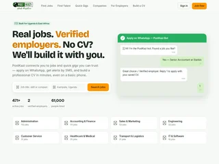 PostKazi platform preview PostKazi platform preview