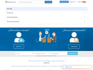 Postularse.com screenshot preview