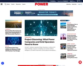 POWER Magazine platform preview