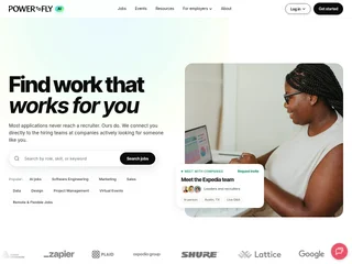 PowerToFly platform preview PowerToFly platform preview