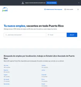 Jooble screenshot preview