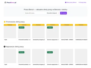 Praca Bieruń platform preview