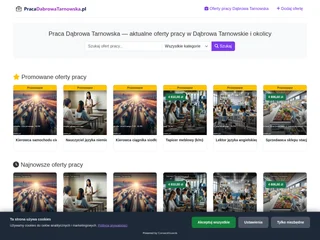 Praca Dąbrowa Tarnowska platform preview