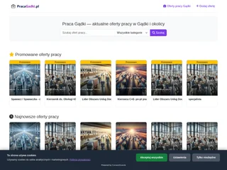Praca Gądki platform preview