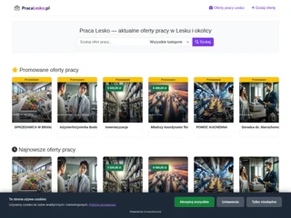 Praca Lesko platform preview
