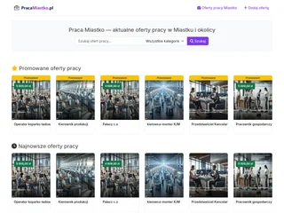 Praca Miastko platform preview