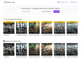 Praca Olesno platform preview Praca Olesno platform preview