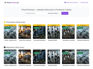 Praca Przasnysz platform preview