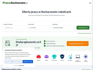 Praca Sochaczew platform preview