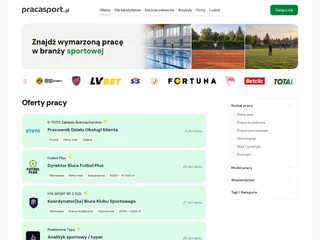 PracaSport.pl screenshot preview