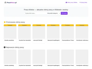 Praca Wołów platform preview Praca Wołów platform preview