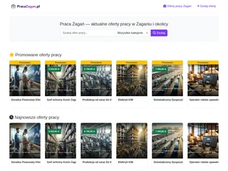 Praca Żagań platform preview