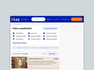 Hyperinzerce.cz - Práce screenshot preview Hyperinzerce.cz - Práce screenshot preview