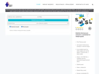 Pracestat.cz screenshot preview