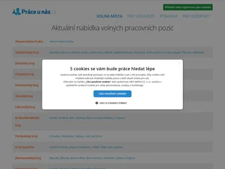 Práce u nás platform preview Práce u nás platform preview
