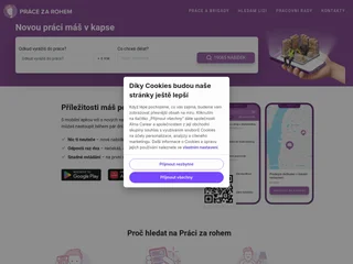 Práce za rohem platform preview