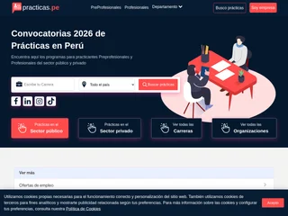 Prácticas.pe platform preview