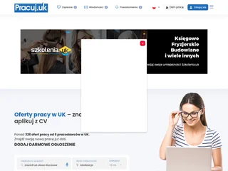Pracuj.uk platform preview