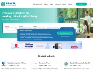 Pracuj ve zdravotnictví platform preview Pracuj ve zdravotnictví platform preview
