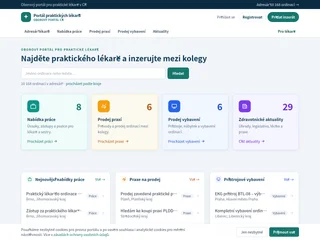Praktikportal.cz platform preview Praktikportal.cz platform preview