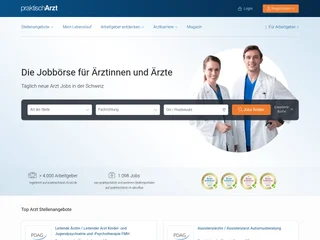 praktischArzt.ch platform preview praktischArzt.ch platform preview