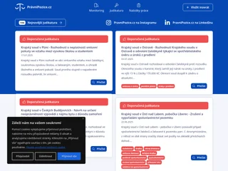 PrávníPozice.cz screenshot preview