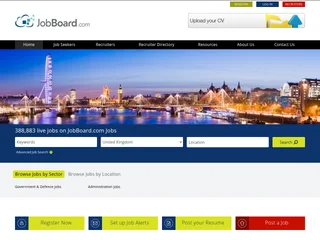JobBoard.com screenshot preview