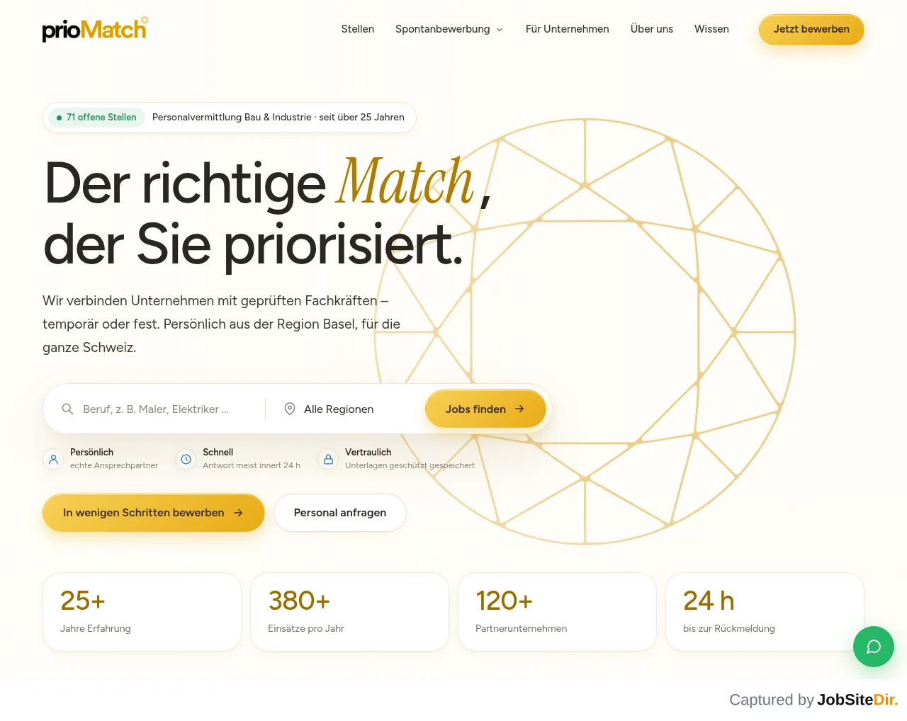 prioMatch screenshot prioMatch website screenshot