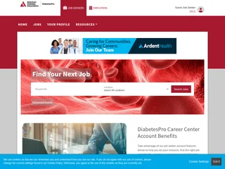 DiabetesPro Career Center screenshot preview DiabetesPro Career Center screenshot preview