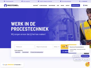 Procestechniek.nl platform preview Procestechniek.nl platform preview