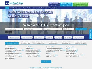 Pro Contract Jobs platform preview Pro Contract Jobs platform preview