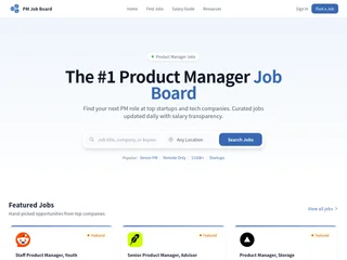 Product Manager Job Board platform preview Product Manager Job Board platform preview