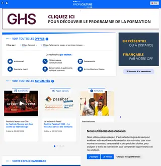ProfilCulture platform preview