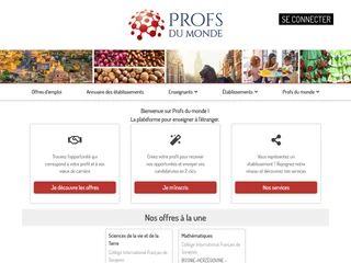 Profs du monde screenshot preview