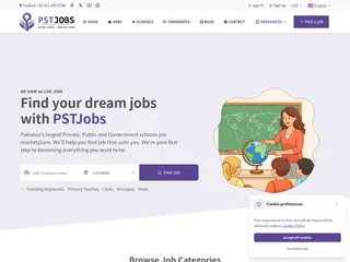 PSTJobs screenshot preview
