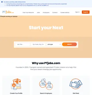 PT Jobs platform preview
