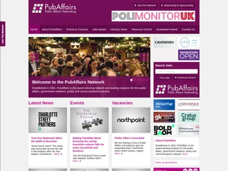 PubAffairs platform preview