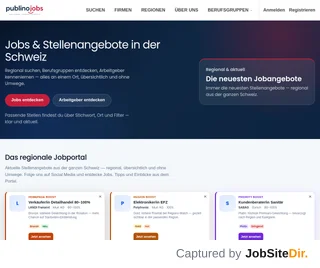 PublinoJobs platform preview