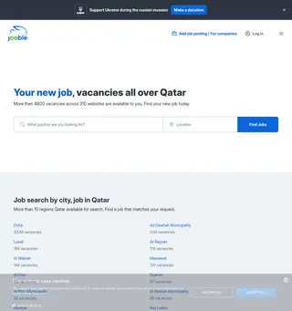 Jooble screenshot preview