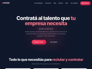 Qontrata Talento screenshot preview Qontrata Talento screenshot preview