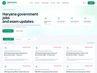 QR Job Portal screenshot preview