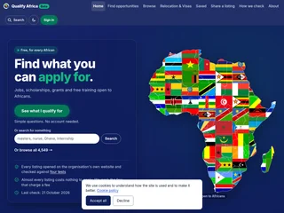 Qualify Africa platform preview Qualify Africa platform preview