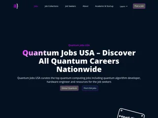 Quantum Jobs USA screenshot preview