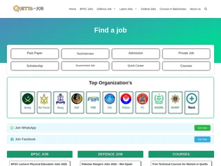 Quettajob screenshot preview
