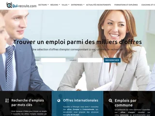 Qui Recrute screenshot preview