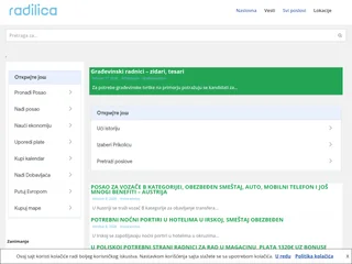 Radilica.rs platform preview Radilica.rs platform preview